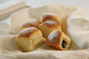 Buns Filled with Plum Jam
