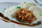 Pork, Dumplings, and Cabbage