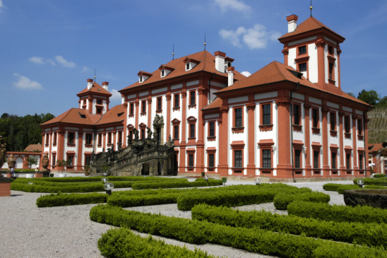 Prague. Troja castel