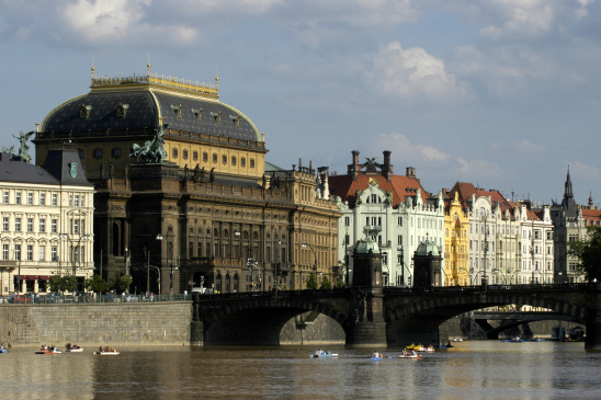 Prague. Nation theatre