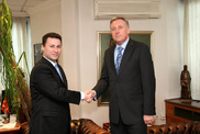 Mirek Topolánek in FYROM