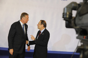 Mirek Topolánek, Javier Solana